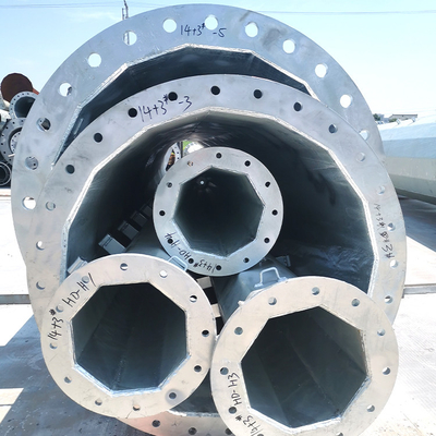 เสาส่งกำลังไฟฟ้า 110kv เสาเหล็กไฟฟ้า เสาท่อเหล็ก