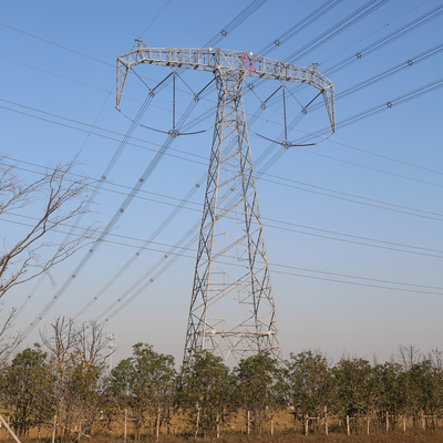 ANSI Electric Transmission Tower มุมไฟฟ้าแรงสูงกำลังแรงสูง Q235b
