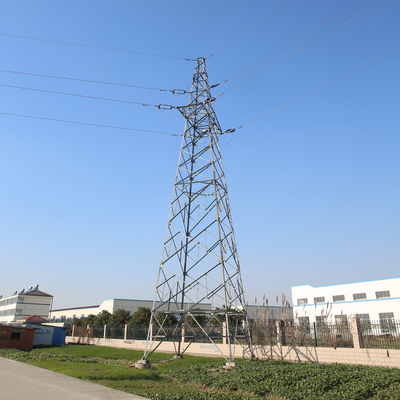 ANSI Electric Transmission Tower มุมไฟฟ้าแรงสูงกำลังแรงสูง Q235b