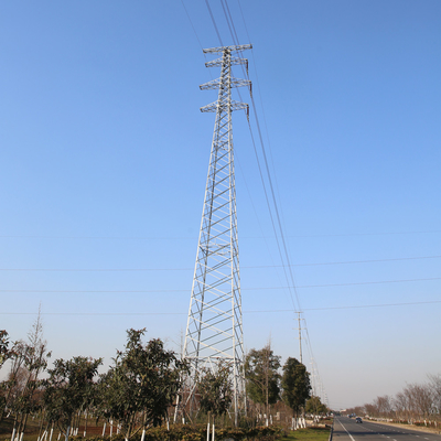 ANSI Electric Transmission Tower มุมไฟฟ้าแรงสูงกำลังแรงสูง Q235b