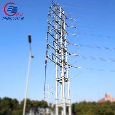 750kV ทาวเวอร์ส่งไฟฟ้า ท่อเหล็ก